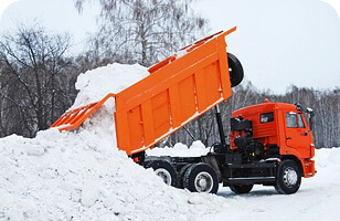 Транспортировка снежных масс