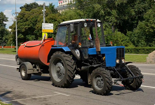 1 фото - Трактор-бочка ОМП-5
